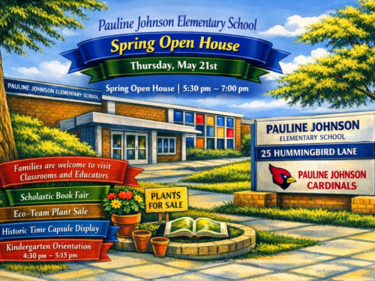 Spring Open House Flyer